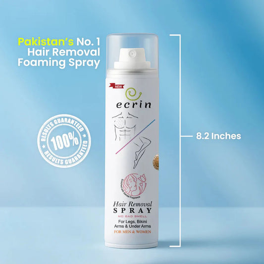 New Ecrin Hair Removal Foaming Spray - Advance Formula with Refreshing Fragrance (200ml)